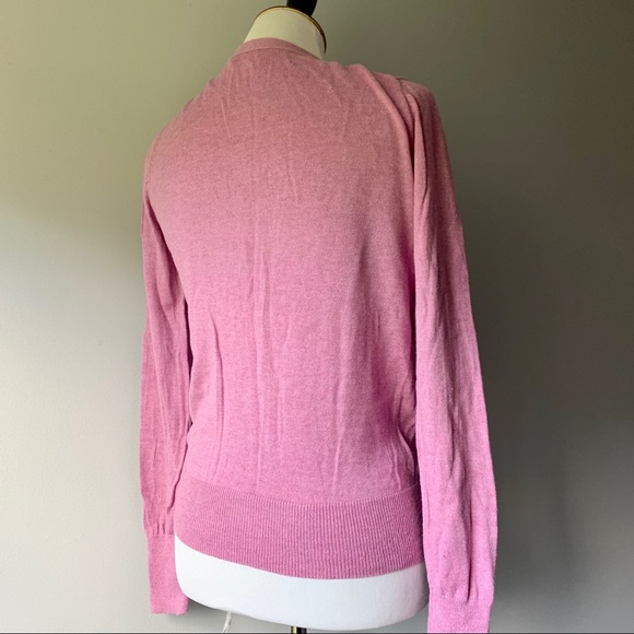 LOFT Light Purple Button Up Cardigan - Picture 7 of 10